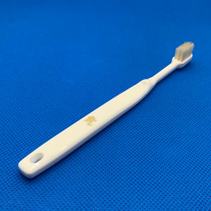 ミニ歯ブラシ　奥歯、部分磨き用　白馬毛3行　新製品