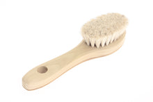 画像をギャラリービューアに読み込む, 手植 楕円  フェイスドライブラシ 白馬たてがみ毛