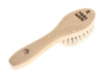 画像をギャラリービューアに読み込む, 手植 楕円  フェイスドライブラシ 白馬たてがみ毛