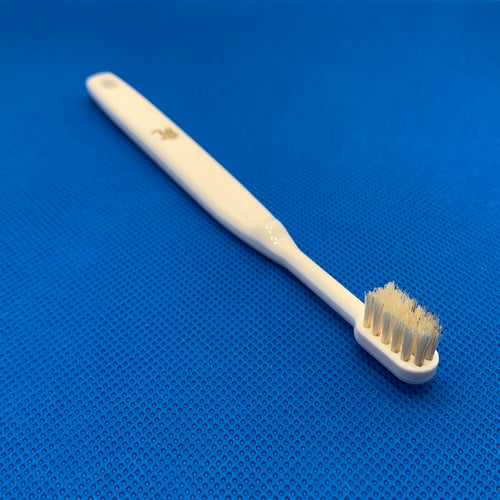 ミニ歯ブラシ　奥歯、部分磨き用　白馬毛3行　新製品